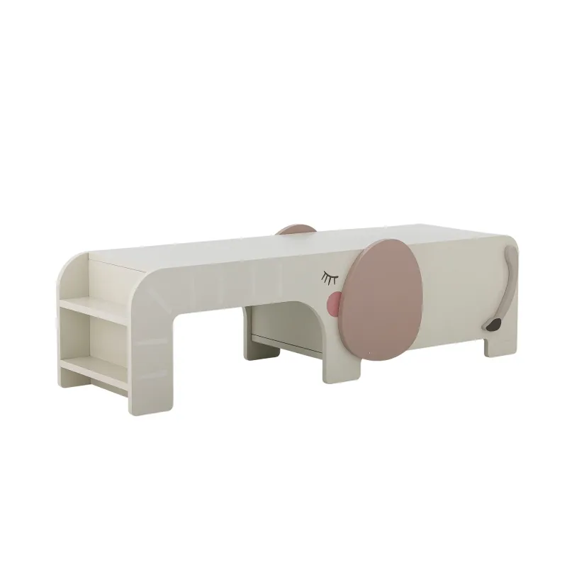 Bloomingville MINI - Ferdinand Bænk, Grå, FSC100%, MDF