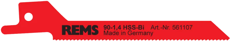 REMS bajonetsavklinge metal kurvet 90-1,4 5/pk