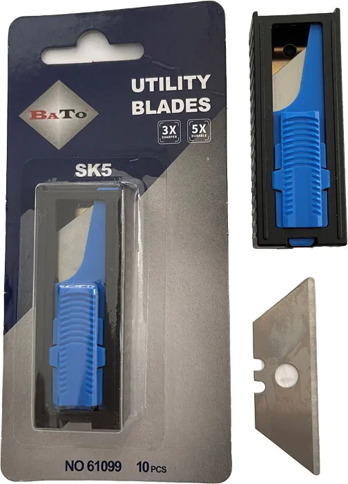 Knivblad Trapez Sikkerhed pakke a 10 stk.