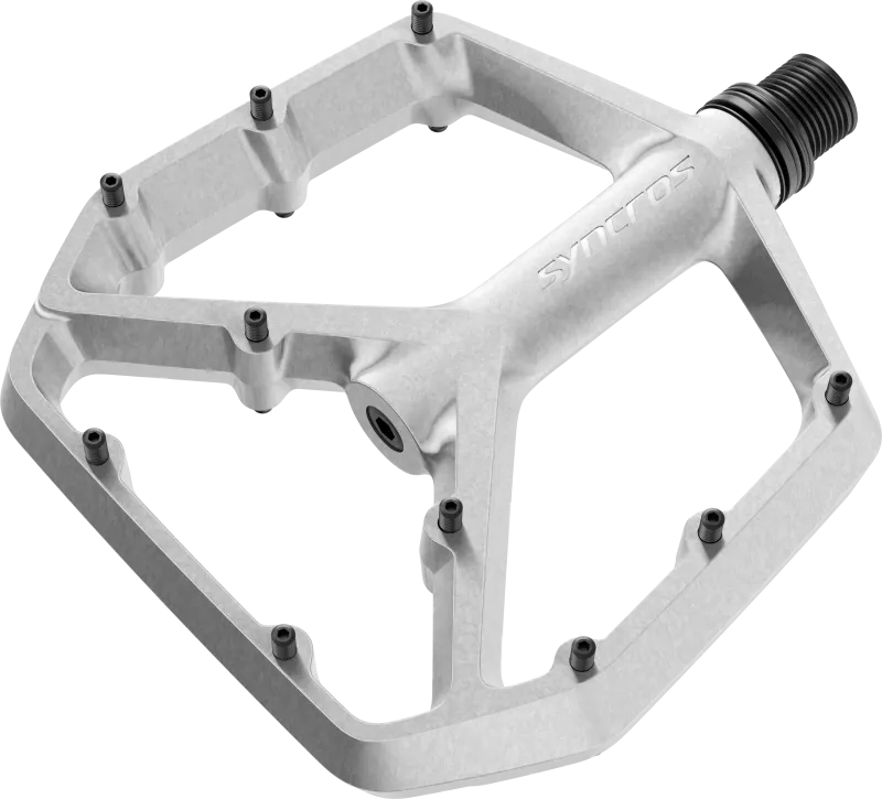 Syncros Flat Pedals Squamish II Pedaler - Large - Raw Alloy