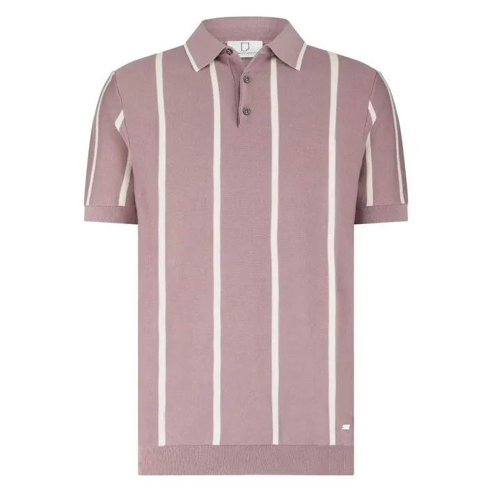 GILMAR KNITTED POLO SS