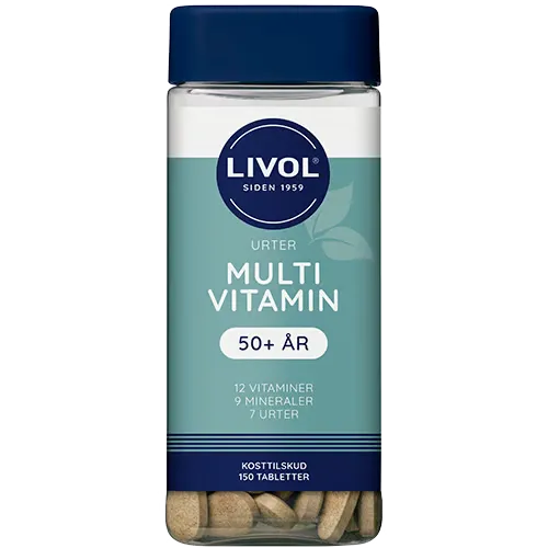 Livol Multi Vital 50+ (150 stk)