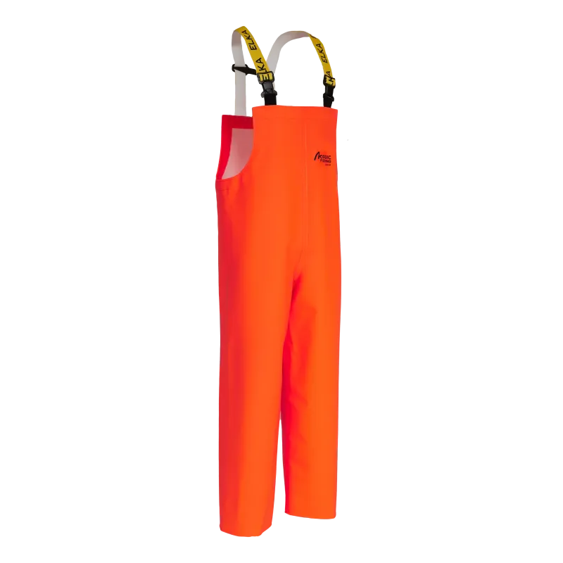 Nordic Fishing overall med høj talje - Fl. orange - S