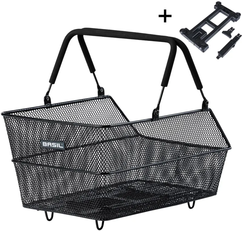 Basil Cento MIK 2.0 Bagkurv - Stål