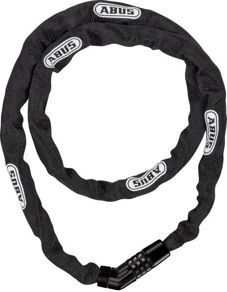 Abus Kædelås 4804 Combo, 75cm-110cm - Sort