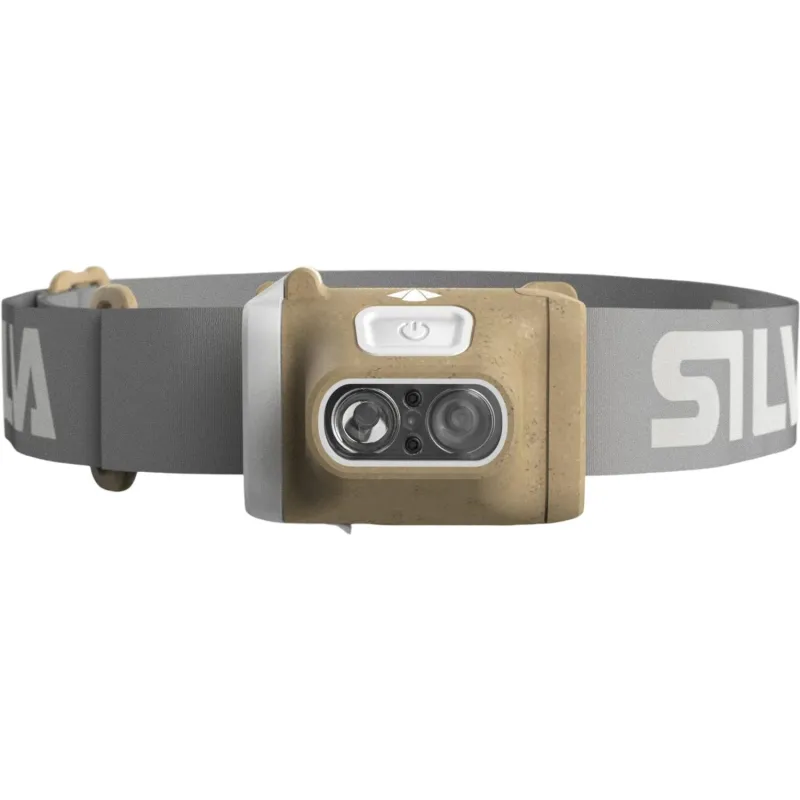 Silva Terra Scout H, pandelampe, grå