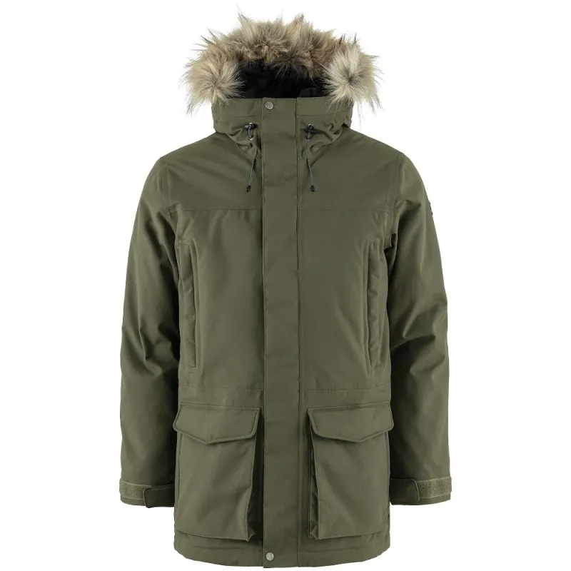 Fjällräven Nuuk lite parka laurel green