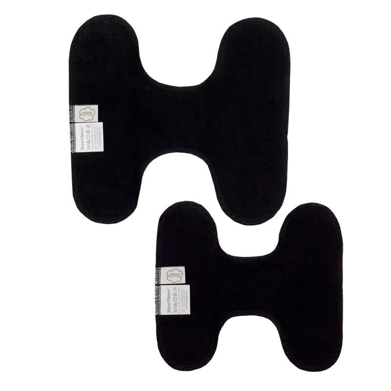 ImseVimse Panty Liners Snap Free - Black (3 pak)