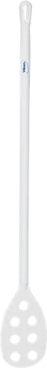 Vikan Omrører m/Huller, Ø31 mm, 1200 mm,  Hvid