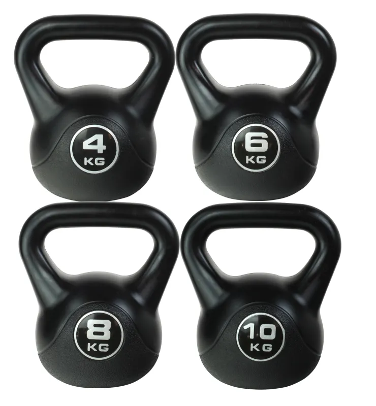 Odin Vinyl Kettlebell PAKKETILBUD (4, 6, 8, 10kg)