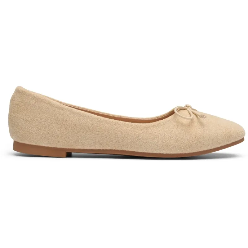 Florence dame ballerina sko DS-1A18 - Beige
