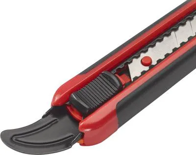 Bræk-af kniv med tæppehage SFRBP 18A, 18 mm blad
