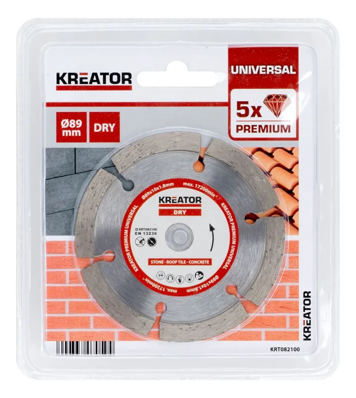Diamantklinger til sten 89 mm PREMIUM