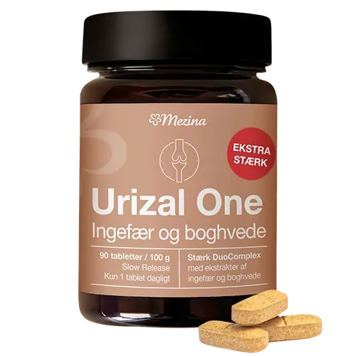Mezina Urizal Ingefær One (90 tabletter)