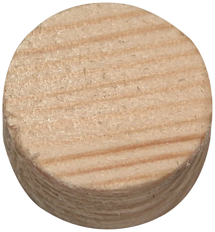 NKT dækknap t/Gulvjack bøg ø19,7mm, 25stk