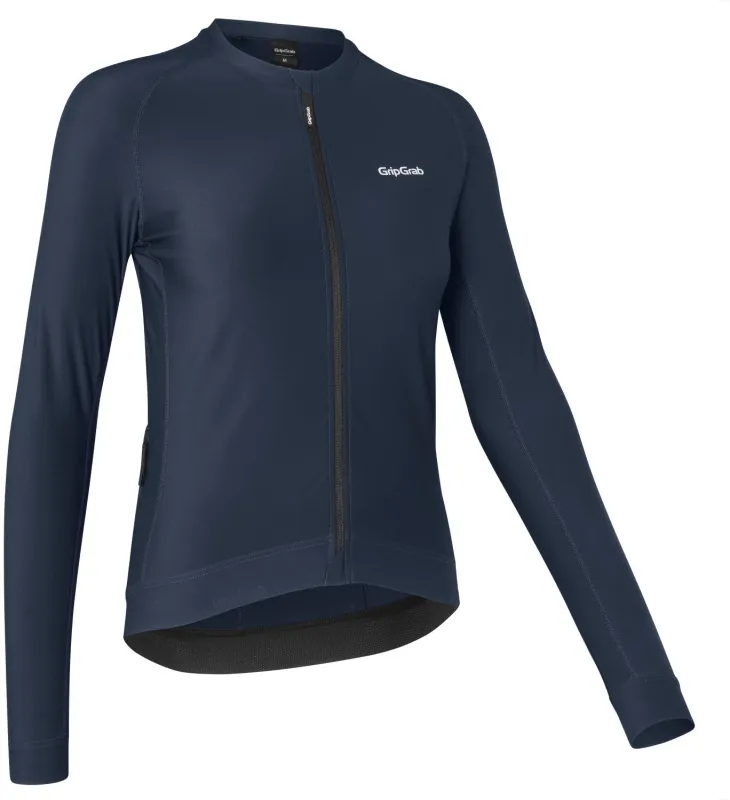 GripGrab PACR Langærmet Cykeltrøje til damer - Navy Blue