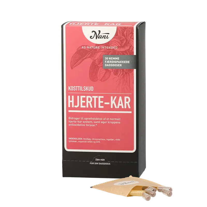 Nani Food State Hjerte-kar (30 breve)
