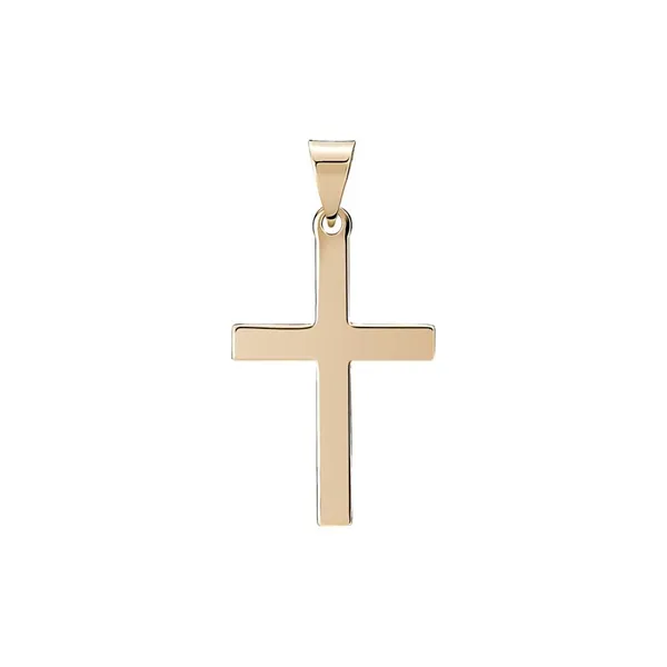 Stav Kors 14 kt. Guld - 20 x 13 mm