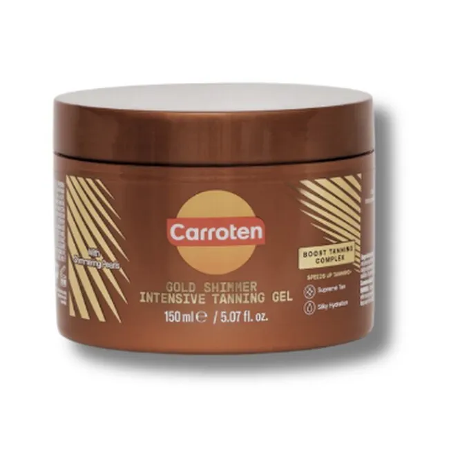 Carroten - Gold Shimmer Tanning Gel - 150 ml