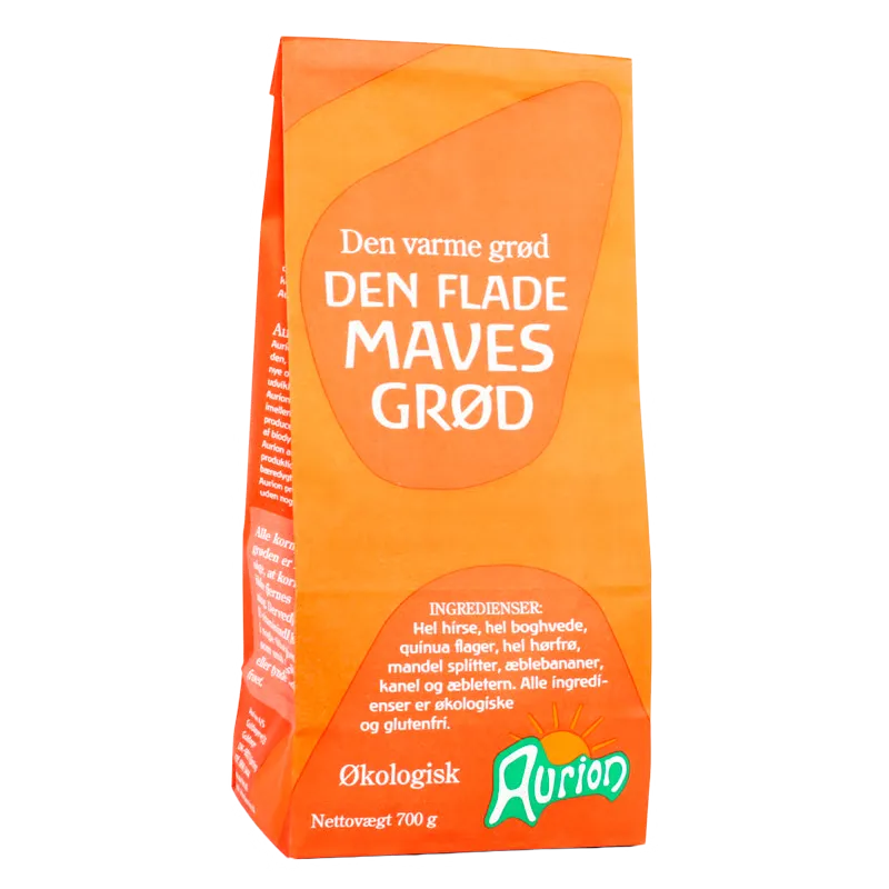 Aurion Den Varme Grød - Den Flade Maves Grød Ø (700 g)