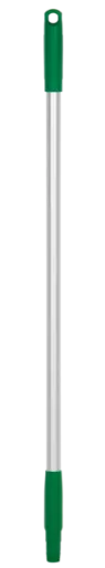 Vikan Aluminiumsskaft, Ø22 mm, 840 mm, Grøn