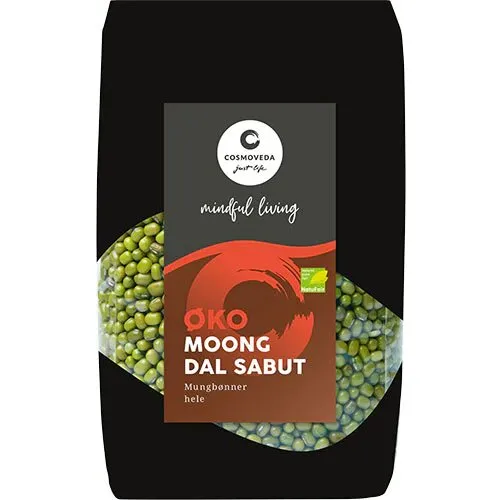 Mungbønner hele Øko. - 500 gram