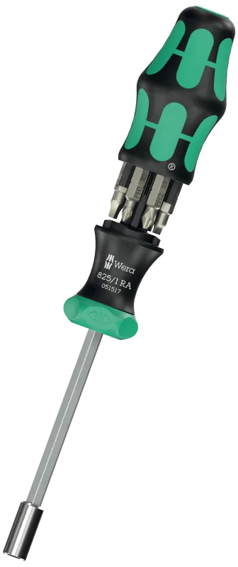 Bitskruetrækker m/skralde & bitsmagasin KK 27 RA-2