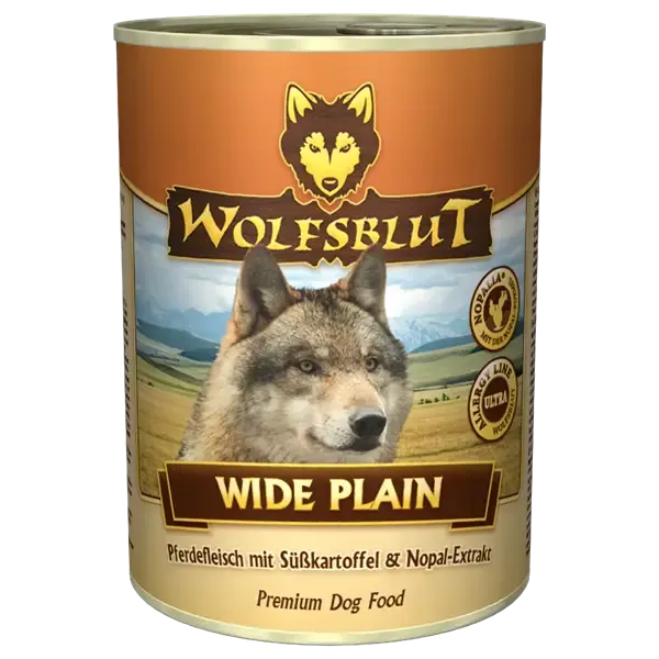 WolfsBlut Wide Plain Adult dåsemad, 395g