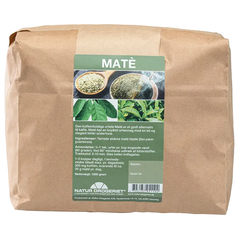 Natur Drogeriet Maté Koffeinholdig  (1000 g)