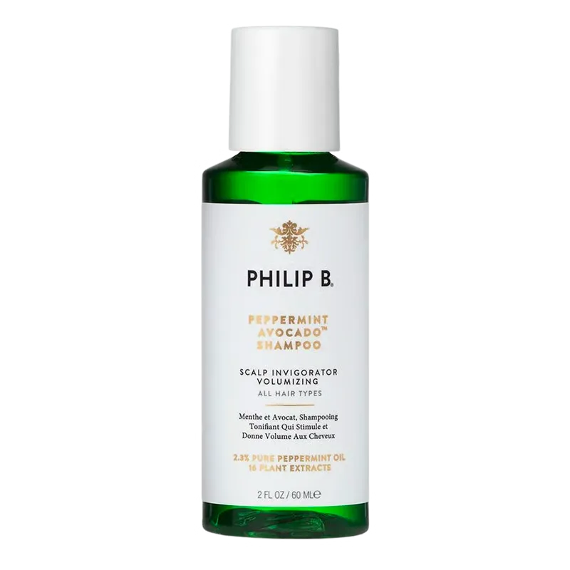 Philip B Peppermint & Avocado Shampoo 60 ml.
