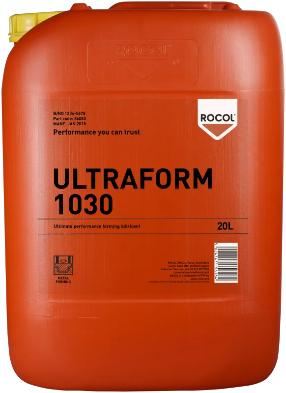 Rocol Ultraform 1030 træk- og stanseolie 20ltr