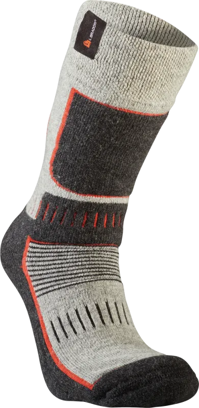 Uldstrømpe Extreme Boot 741U grå Str. 40-43