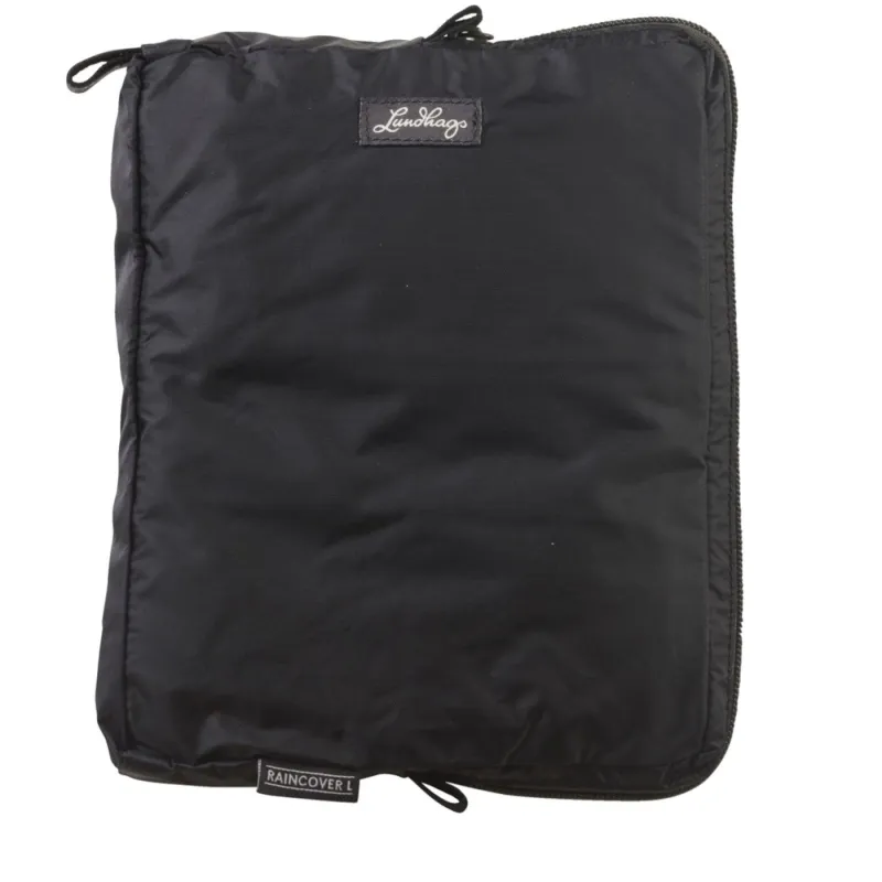 Lundhags Raincover L, regnslag, sort