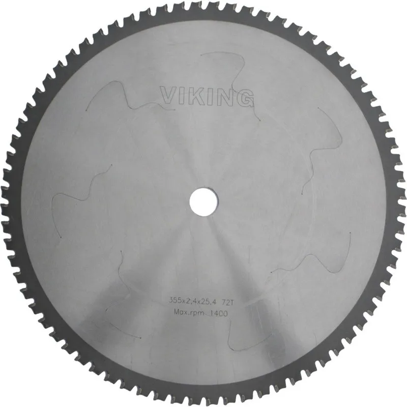 Viking hårdmetalklinge Dry Cut 355 x 2,4/2,0 x 25,4mm  72 tdr.