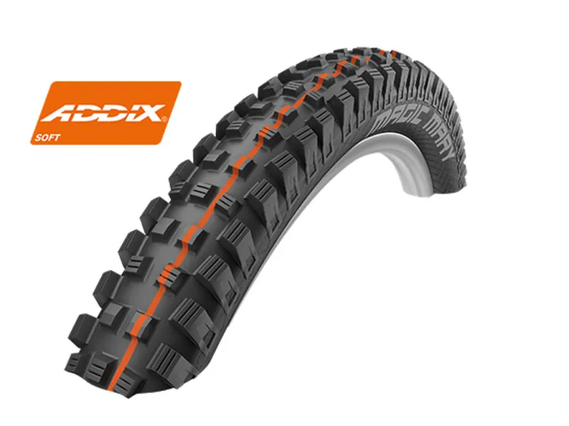 Schwalbe Magic Mary Addix Soft Downhill Evo Line SnakeSkin TL Easy Foldedæk - 27x2,40