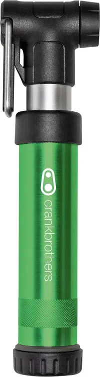 CrankBrothers Mini Håndpumpe Gem S - 100psi/7bar - Grøn