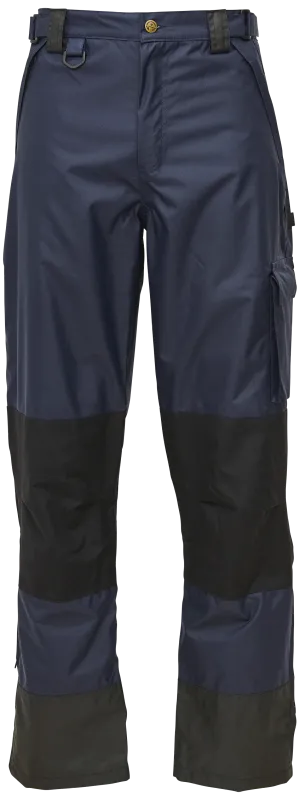 Arbejdsbukser vandtætte 082402 navy Str./sort Str. 4XL
