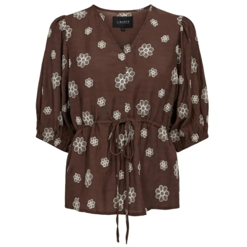LIBERTÉ dame bluse FIA - Brown