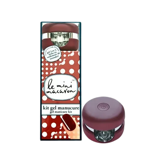 Le Mini Macaron Manicure Kit Cassis