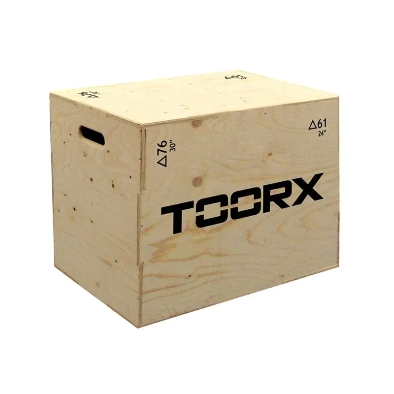 Toorx Plyo Box Træ - 51/61/75 cm
