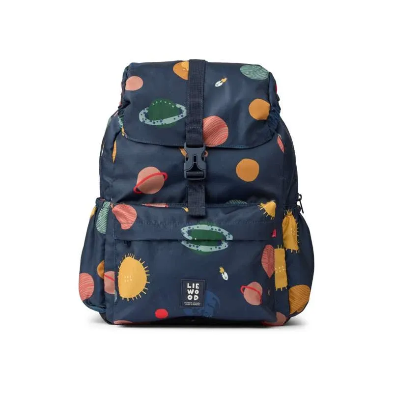 Liewood Johnny Skoletaske - Universe/Classic Navy