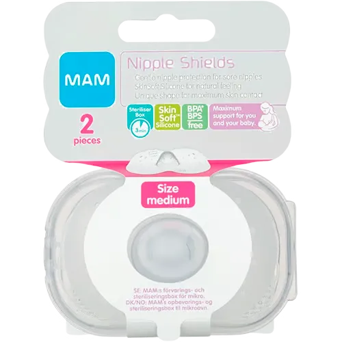 MAM Nipple Shields Size M (2 stk)