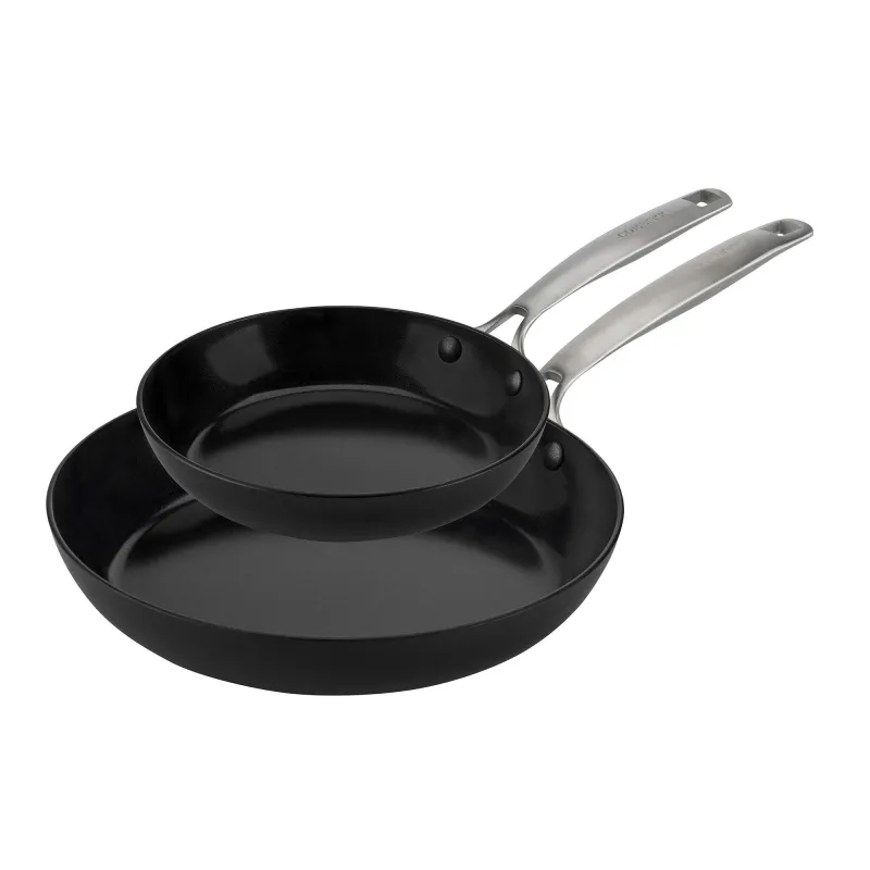 Combekk Stegepandesæt 2 dele 20+28 cm, sort