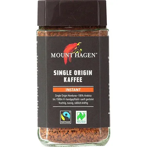 Instant kaffe Single Origin Øko. 100 gram