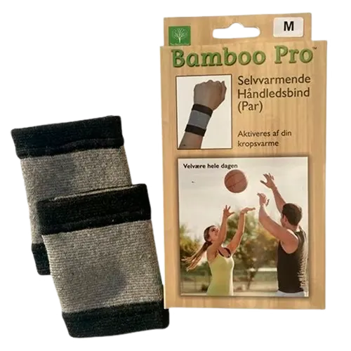 Bamboo Pro Håndledsbind Medium (1 sæt)