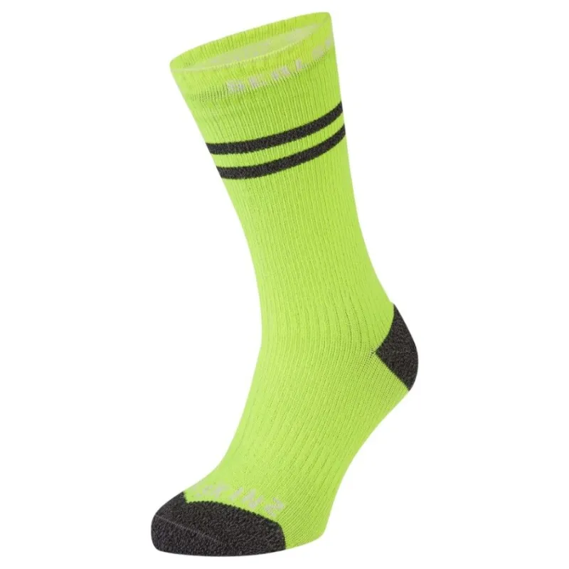 Sealskinz Scoulton, strømper, neon gul