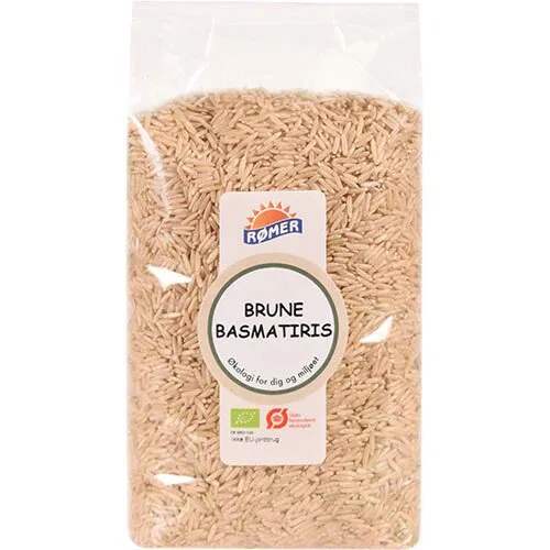 Ris brune basmati Øko. - 1 kg.