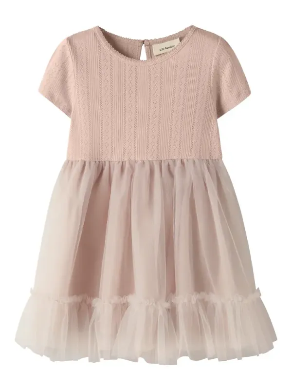 Fanella Tulle Kjole - Peach Whip - 98