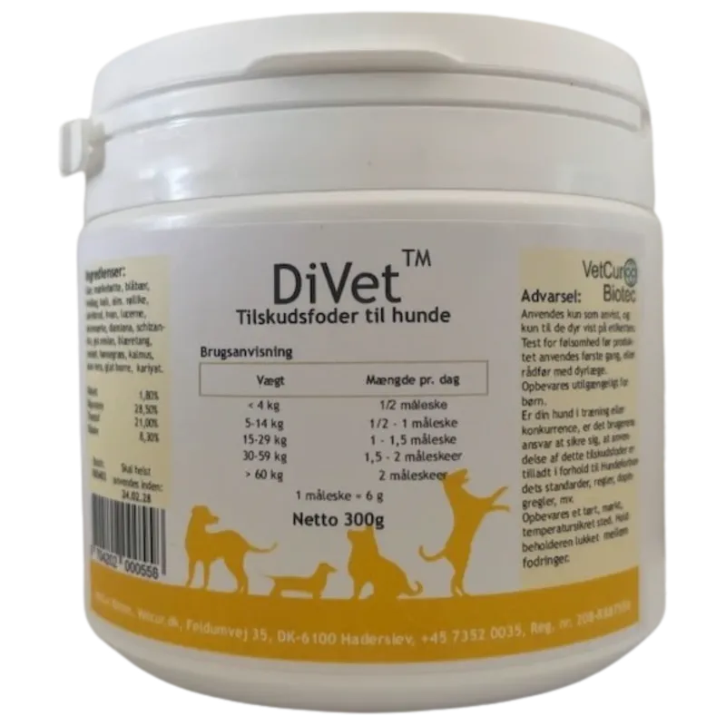 VetCur DiVet Hund (300 g)