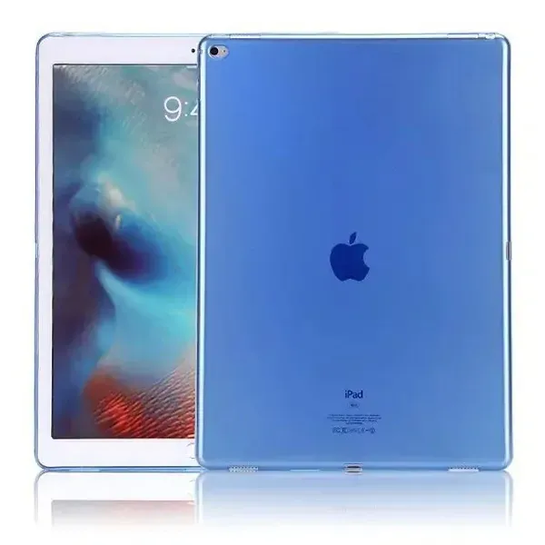 iPad Pro 12,9" fleksibelt TPU cover. Blå.